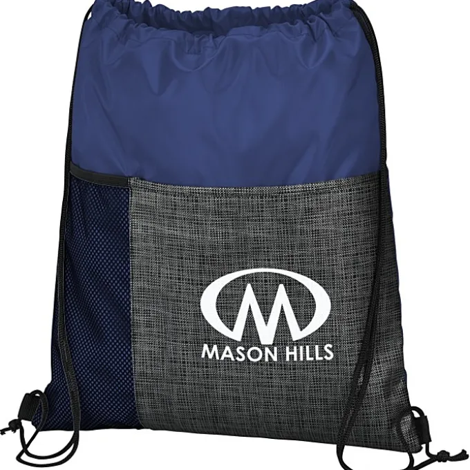 Etched Pocket Drawstring Sportpack