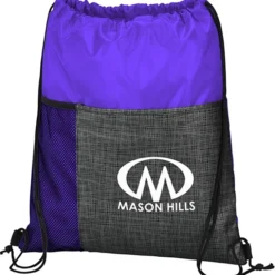 Etched Pocket Drawstring Sportpack