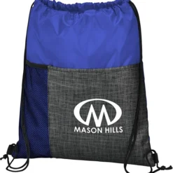 Etched Pocket Drawstring Sportpack