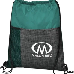 Etched Pocket Drawstring Sportpack