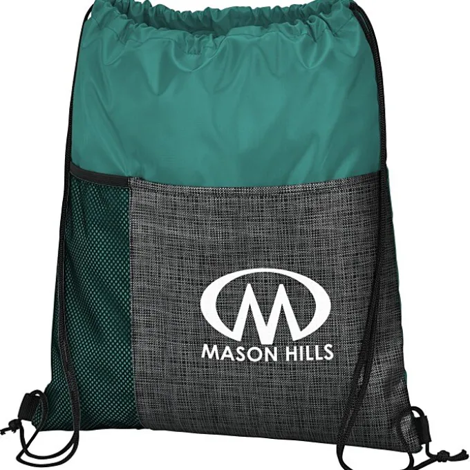 Etched Pocket Drawstring Sportpack