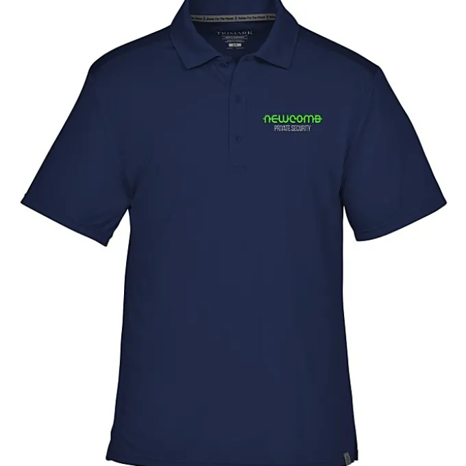 Evans Textured Double Knit Polo - Men's