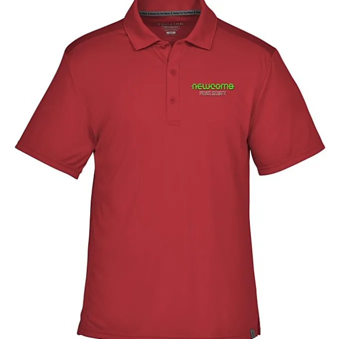 Evans Textured Double Knit Polo - Men's