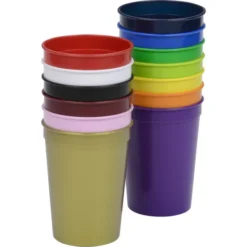 Event Stadium Cup with Lid & Straw - 12 oz