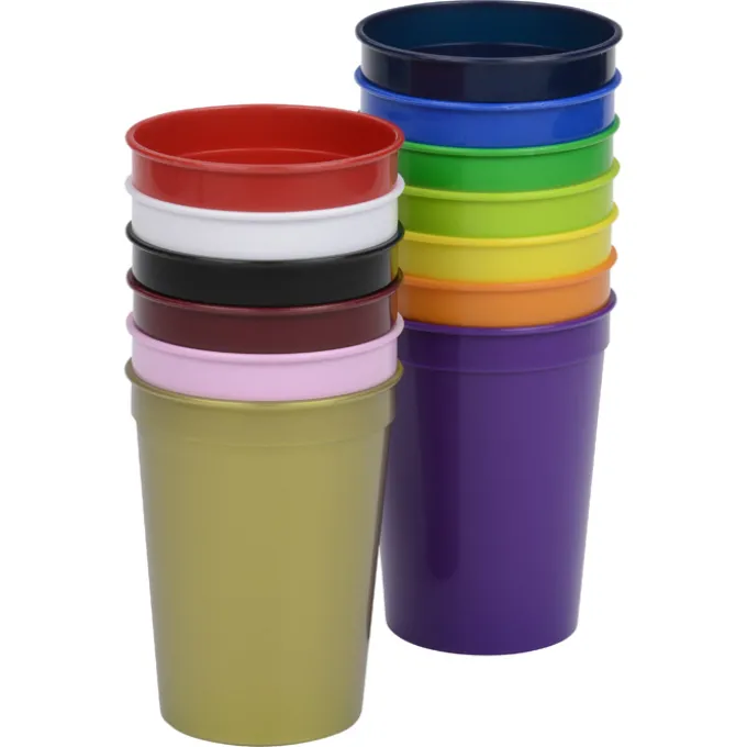 Event Stadium Cup with Lid & Straw - 12 oz