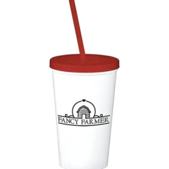 Event Stadium Cup with Lid & Straw - 20 oz