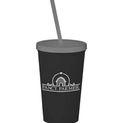 Event Stadium Cup with Lid & Straw - 20 oz