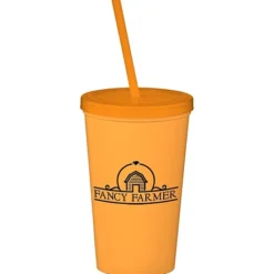 Event Stadium Cup with Lid & Straw - 20 oz