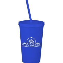 Event Stadium Cup with Lid & Straw - 20 oz