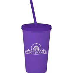 Event Stadium Cup with Lid & Straw - 20 oz