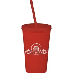 Event Stadium Cup with Lid & Straw - 20 oz