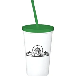 Event Stadium Cup with Lid & Straw - 20 oz