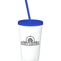 Event Stadium Cup with Lid & Straw - 20 oz