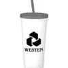 Event Stadium Cup with Lid & Straw - 24 oz