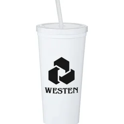 Event Stadium Cup with Lid & Straw - 24 oz