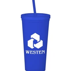 Event Stadium Cup with Lid & Straw - 24 oz