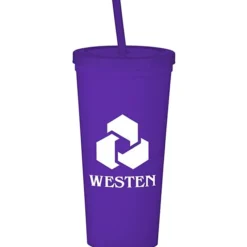 Event Stadium Cup with Lid & Straw - 24 oz