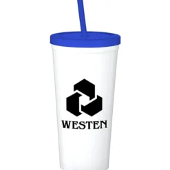Event Stadium Cup with Lid & Straw - 24 oz