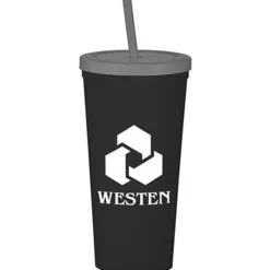 Event Stadium Cup with Lid & Straw - 24 oz