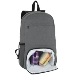 Everyday Backpack with Insulated Compartment - Embroidered