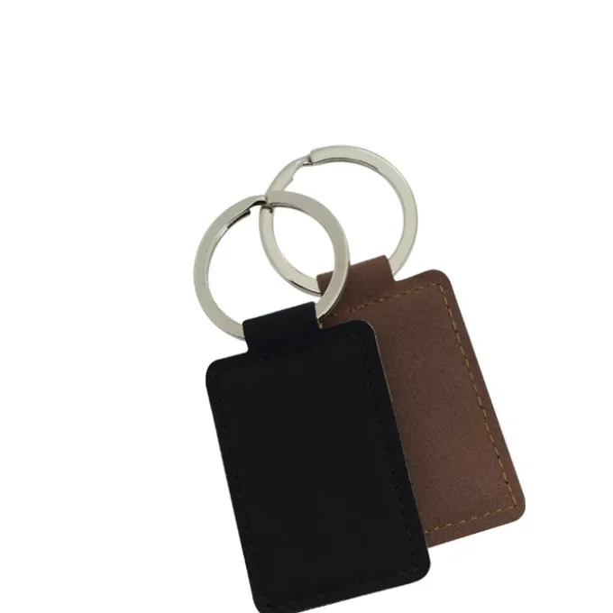 Executive Leatherette Keychain