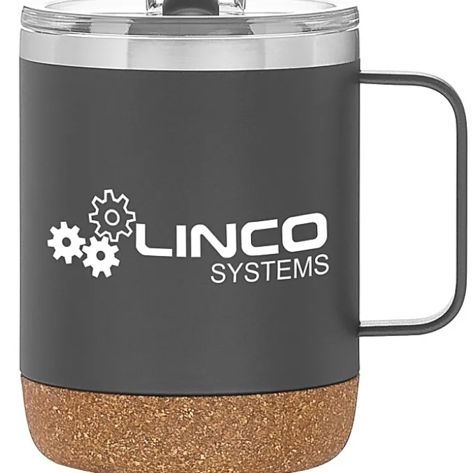 Explorer Vacuum Camp Mug with Cork Bottom - 12 oz