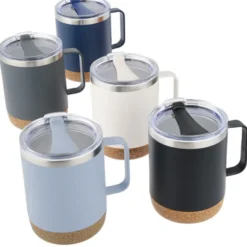 Explorer Vacuum Camp Mug with Cork Bottom - 12 oz