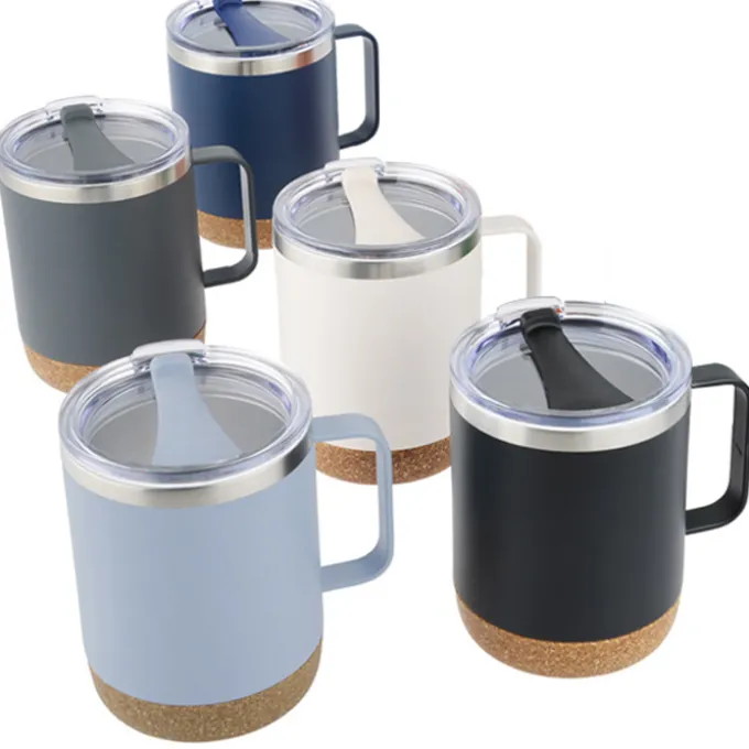 Explorer Vacuum Camp Mug with Cork Bottom - 12 oz