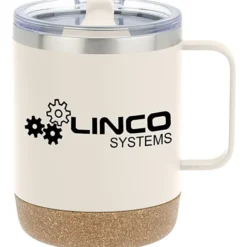 Explorer Vacuum Camp Mug with Cork Bottom - 12 oz