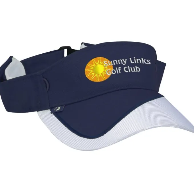 Fairway Wicking Golf Visor with Tee Holder - 24 hr