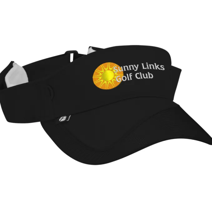 Fairway Wicking Golf Visor with Tee Holder