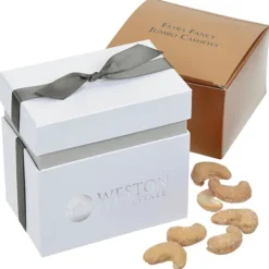 Fancy Favor Gift Box - Jumbo Cashews