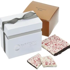 Fancy Favor Gift Box - Peppermint Bark