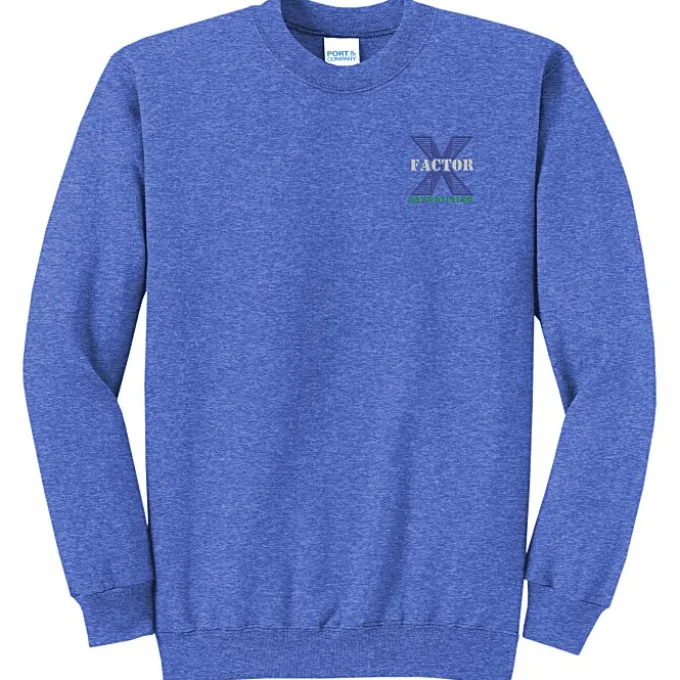 Fashion Crewneck Sweatshirt – Embroidered