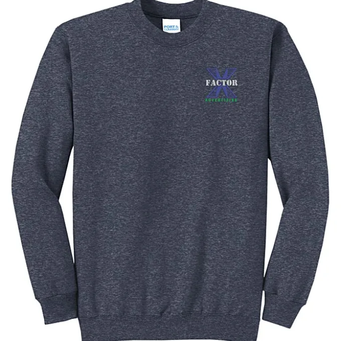 Fashion Crewneck Sweatshirt – Embroidered
