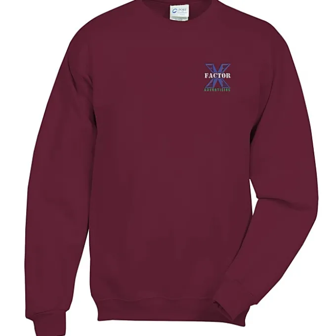 Fashion Crewneck Sweatshirt – Embroidered