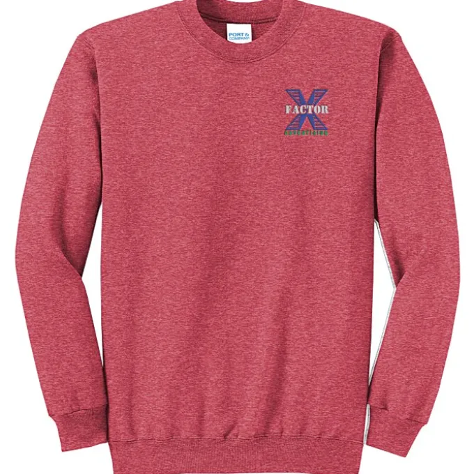 Fashion Crewneck Sweatshirt – Embroidered