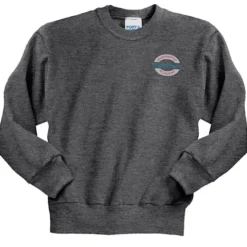 Fashion Crewneck Sweatshirt – Youth – Embroidered