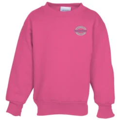 Fashion Crewneck Sweatshirt – Youth – Embroidered