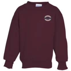 Fashion Crewneck Sweatshirt – Youth – Embroidered