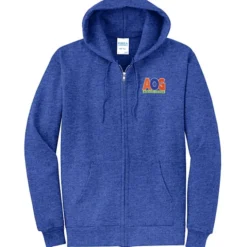 Fashion Full-Zip Hooded Sweatshirt - Men's - Embroidered