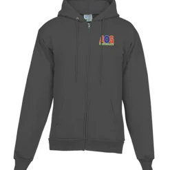 Fashion Full-Zip Hooded Sweatshirt - Men's - Embroidered