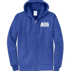 Fashion Full-Zip Hooded Sweatshirt - Men's - Screen