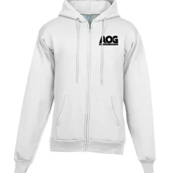 Fashion Full-Zip Hooded Sweatshirt - Men's - Screen