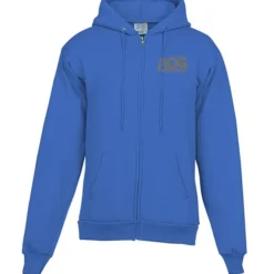 Fashion Full-Zip Hooded Sweatshirt - Men's - Screen