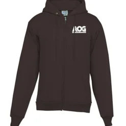 Fashion Full-Zip Hooded Sweatshirt - Men's - Screen