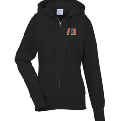 Fashion Full-Zip Hooded Sweatshirt - Ladies' - Embroidered