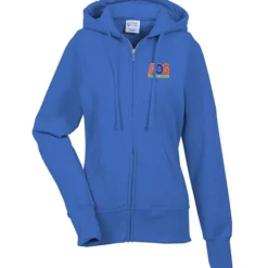 Fashion Full-Zip Hooded Sweatshirt - Ladies' - Embroidered