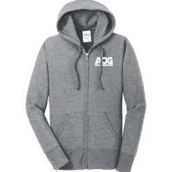 Fashion Full-Zip Hooded Sweatshirt - Ladies' - Screen