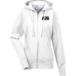Fashion Full-Zip Hooded Sweatshirt - Ladies' - Screen